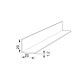 L-SHAPE ALUMINUM PROFILE 20x20 / ANODISED L-SHAPE ALUMINIUM PROFILES